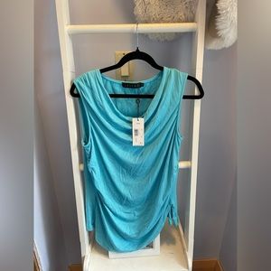 LAVENA blue dress tank